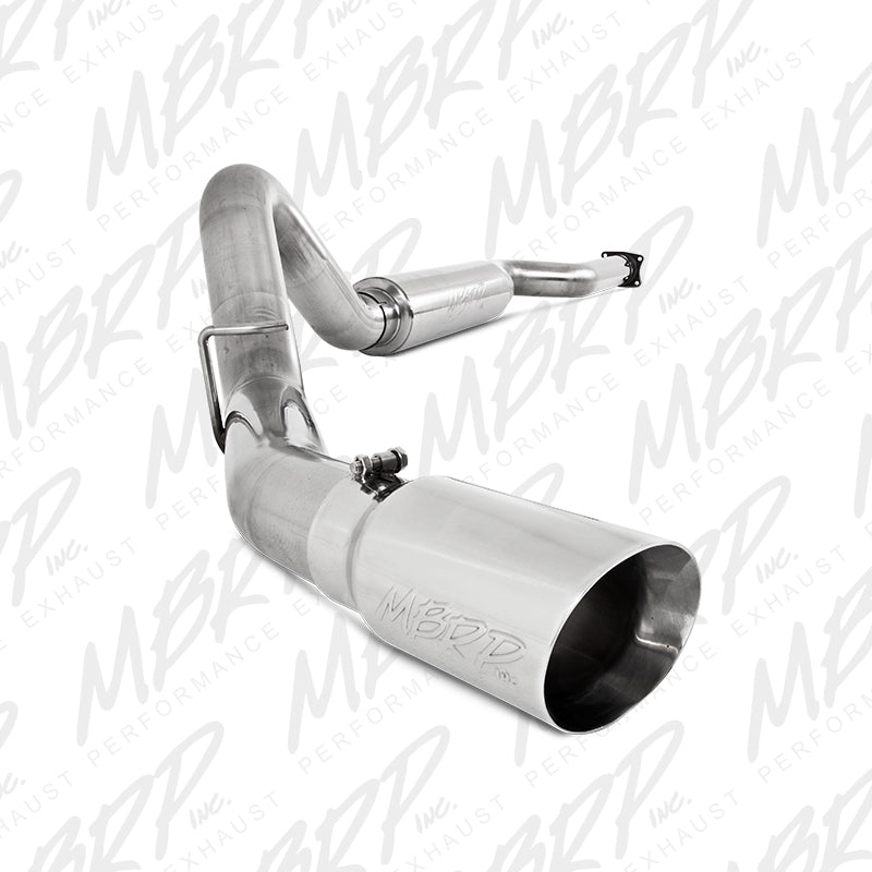 MBRP 2001 2005 Chevrolet GMC 2500 3500 Duramax EC CC 4 Cat Back Single Side T304 S6000304
