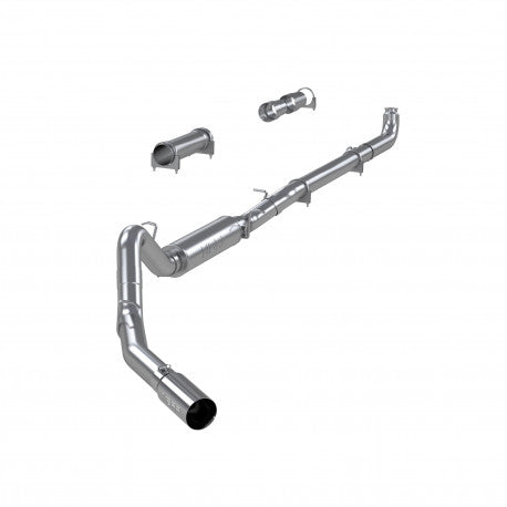 MBRP 2001 2007 Chevrolet GMC 2500 3500 Duramax EC CC T304 Stainless Steel 4 Cat Back Single Side S6004304