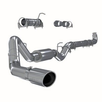 4 Inch Single Side Exhaust Pipe For 01-07 Silverado/Sierra 2500/3500 Duramax Extended/Crew Cab MBRP
