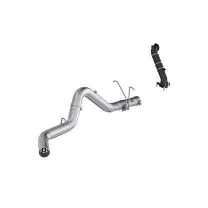 15-16 Chevrolet/GMC 2500/3500 EC/CC 6.6L Duramax, Armor Lite 4-Inch Filter-Back Single Side Exit, with Carb Approved Downpipe, MBRP
