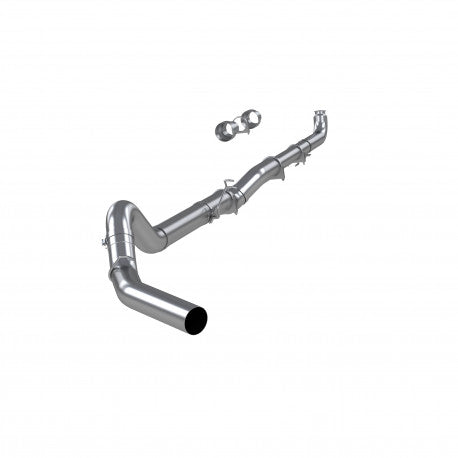 MBRP 2001 2007 Chevrolet GMC 2500 3500 Duramax Classic EC CC Aluminized Steel 5 Cat Back Single Side - No Muffler S60200PLM