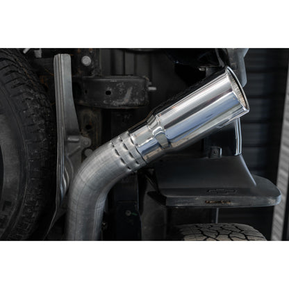 2020-2021 Chevy/GMC 2500/3500 Installer Series Aluminized Steel 4 Inch Filter Back Single Side Exit Exhaust System MBRP