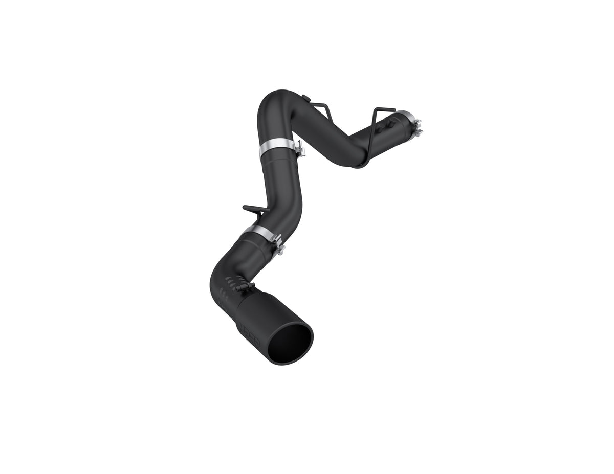 20-21 Chevy/GMC 2500/3500 BLK Series Black Coated Aluminized Steel 4 Inch Filter Back Single Side Exit Exhaust System MBRP