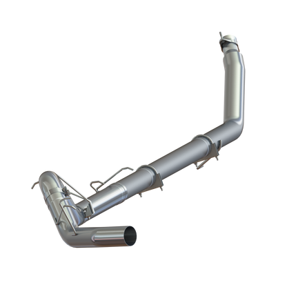 Dodge 4 Inch Turbo Back Single Side No Muffler, Armor Lite For 98-02 Dodge Ram 2500/3500 Cummins MBRP