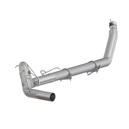 Dodge 4 Inch Turbo Back Single, No Muffler, Armor Plus For 98-02 Dodge Ram 2500/3500 Cummins MBRP