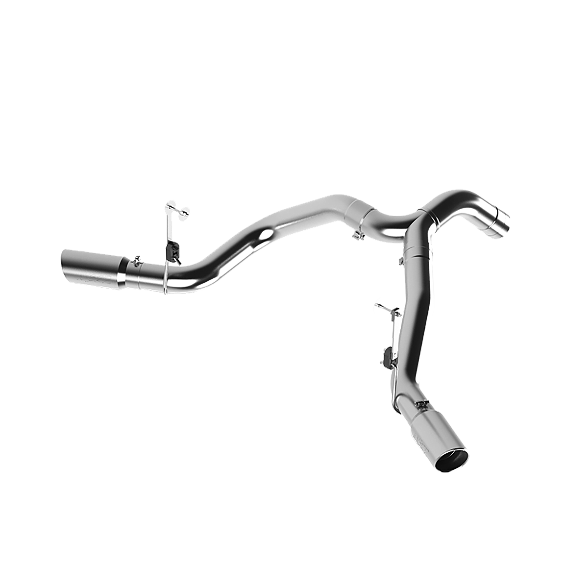 4 Inch Filter Back Cool Duals Aluminized Steel For 13-18 RAM 3500 Cummins MBRP