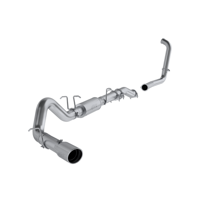 4 Inch Turbo Back Single Side Stock Cat Exit For 03-07 Ford F-250/350 6.0L Extended Cab/Crew Cab MBRP