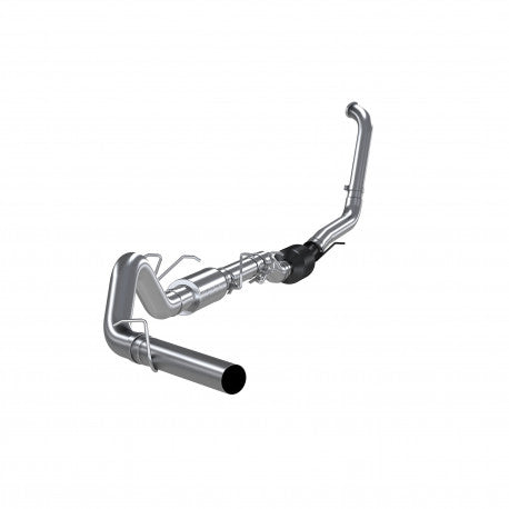 MBRP 2003 2007 Ford F-250 350 6.0L EC CC Aluminized Steel 4 Turbo Back Single Side Exit (Retains Factory Cat) S6212P