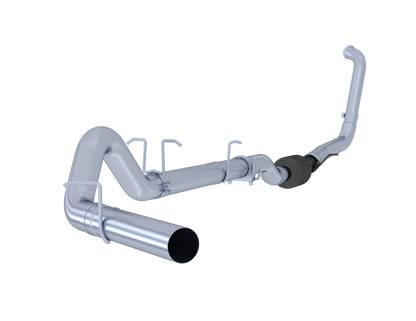 4 Inch Turbo Back Single Side Exit No Muffler T409 Stainless Steel For 03-07 Ford F-250/350 6.0L, Extended Cab/Crew Cab MBRP