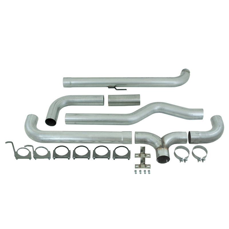 MBRP 2001 2007 Chevrolet GMC Duramax 4 Down Pipe Back Dual SMOKERS (incl. front pipe) AL S8000AL