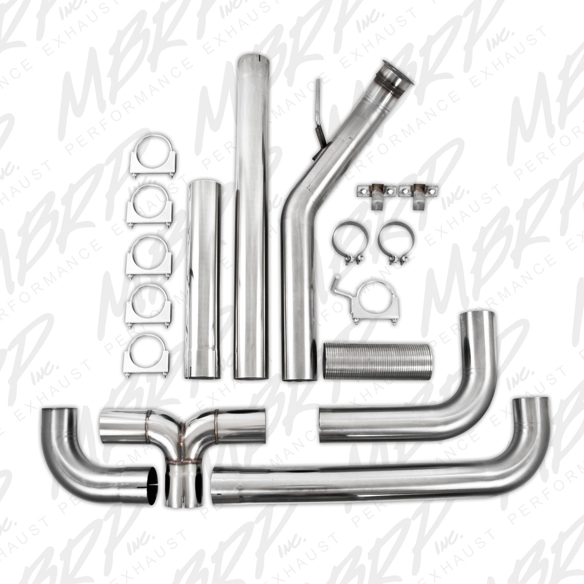 MBRP 2004 2007 Dodge Ram 2500 3500 Cummins 600 610 4 Turbo Back Dual SMOKERS 409 S8120409