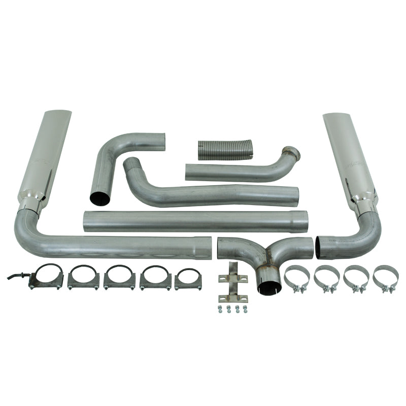 MBRP 2003 2007 Ford F250 350 450 6.4L 4 Turbo Back SMOKERS (incl. B1610 stacks) AL S9201AL