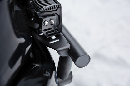 2019-Up Ram 2500 Black-Coated Bumper Light Mounting Bar MBRP