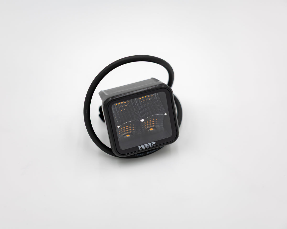 Universal 2.75-inch Light Assembly, Amber Flood Beam Pattern