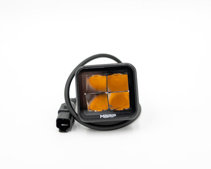 Universal 2.75-inch Light Assembly, Amber Spot Beam Pattern