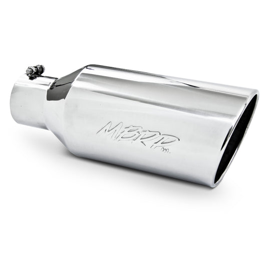 MBRP T304 Stainless Steel Tip; 7 OD; Rolled End; 4 ID; 18 length T5126