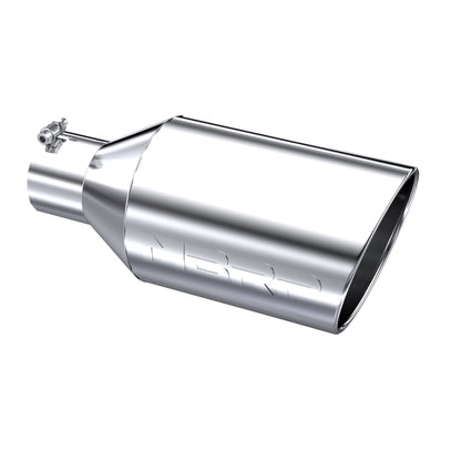 Exhaust Tip 8 Inch O.D. Rolled End 4 Inch Inlet 18 Inch Length MBRP