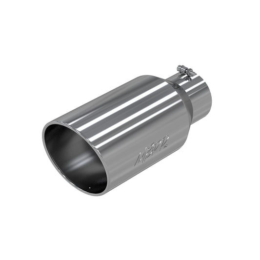 MBRP T304 Stainless Steel Tip; 8 OD; Rolled End; 5 ID; 18 length T5129
