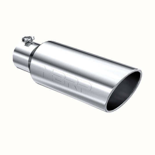 Exhaust Tip 6 Inch O.D. Rolled End 4 Inch Inlet 18 Inch Length MBRP
