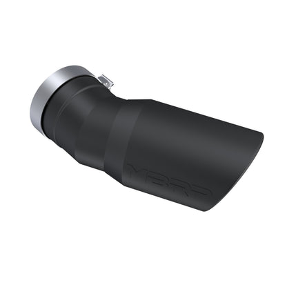 Exhaust Tip 6 Inch O.D. Angled Rolled End 5 Inch Inlet 15 1/2 Inch Length 30 Degree BendMBRP
