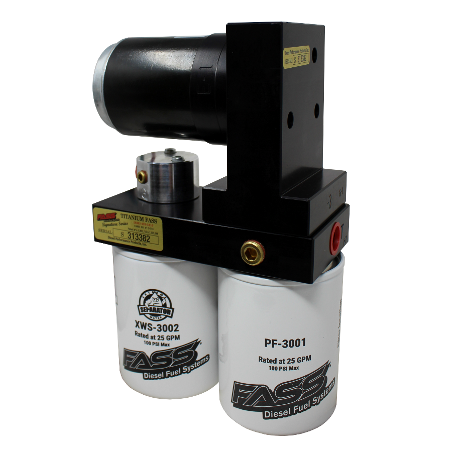 FASS Titanium Signature Series Diesel Fuel System 165GPH GM 6.5L Turbo Diesel 1992-2000