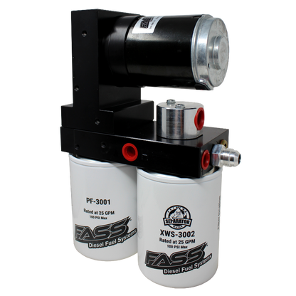 FASS TSC12165G Titanium Signature Series Diesel Fuel System 165GPH GM Duramax 6.6L 2015-2016