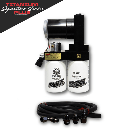 Titanium Signature Series Plus Fuel System for 2001-2010 Silverado/Sierra Duramax 6.6L (600-1000hp) FASS