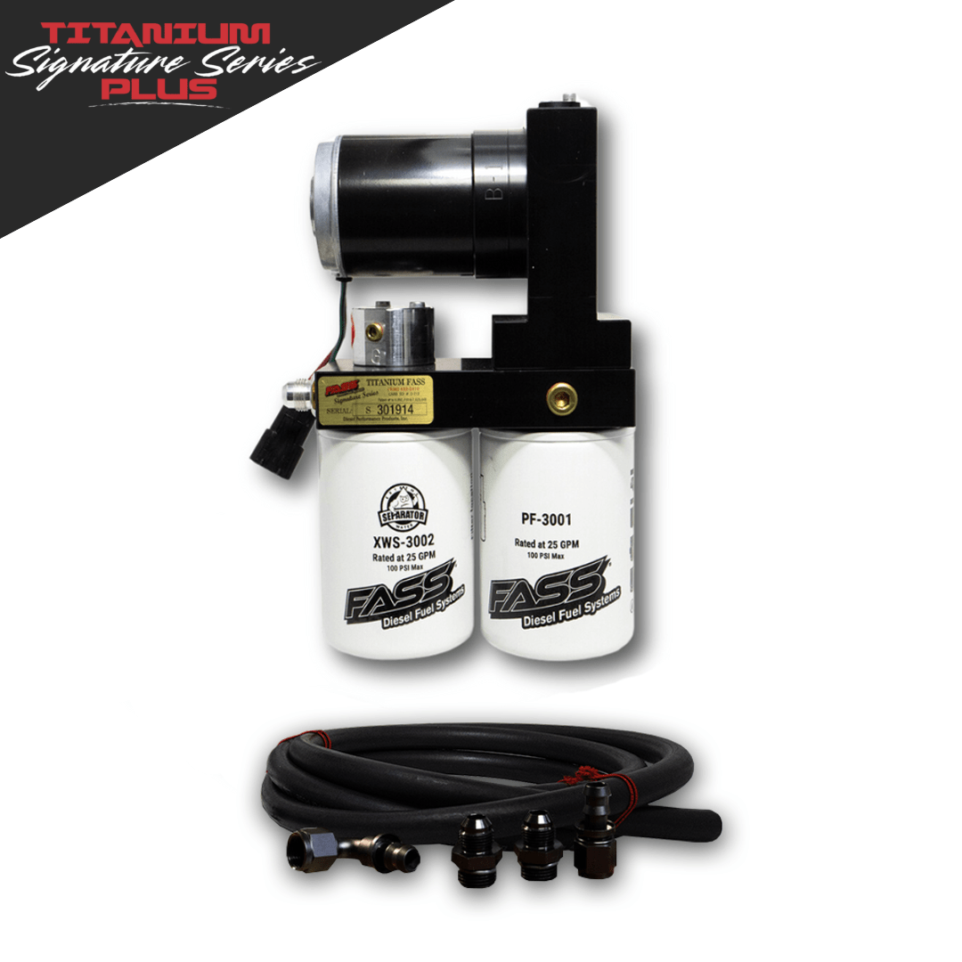 Titanium Signature Series Plus Fuel System for 2019-2020 Dodge RAM Cummins 6.7L (Stock-600hp) FASS