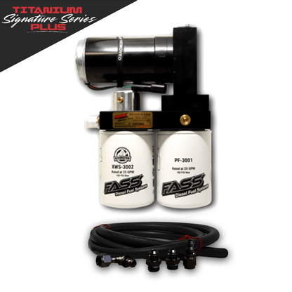 Titanium Signature Series Plus Fuel System for 2017-2022 Ford Powerstroke 6.7L (Stock-700hp) FASS