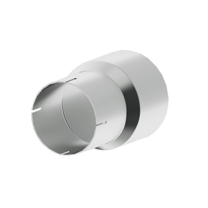 4 Inch ID To 5 Inch OD 7 Inch Length Exhaust Pipe Adapter T409 Stainless Steel MBRP