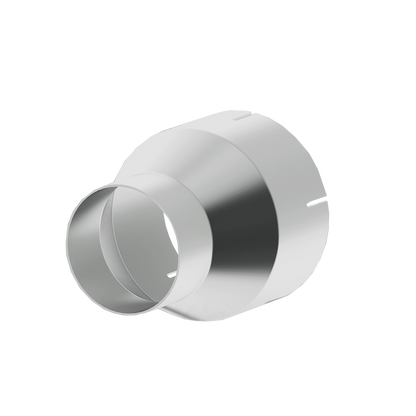 4 Inch ID To 5 Inch ID 7 Inch Length Exhaust Pipe Adapter T409 Stainless Steel MBRP