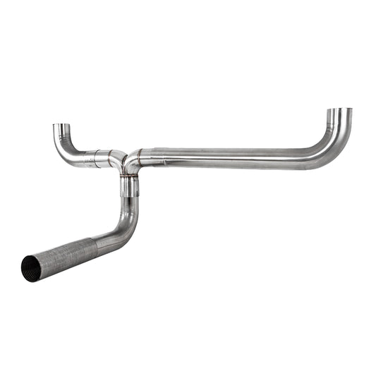 MBRP FULL SIZE PICKUP BEDS T-PIPE KIT SMOKERS. UT1001