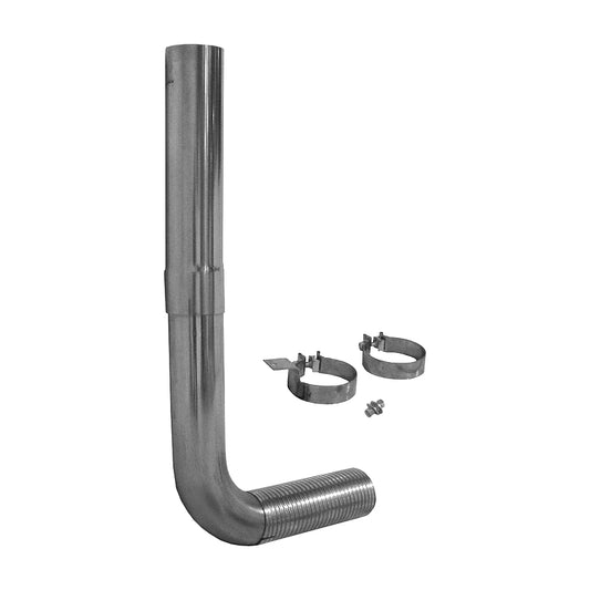MBRP T409 Stainless Steel Full Size Pickup Single Stack mount kit. UT3001