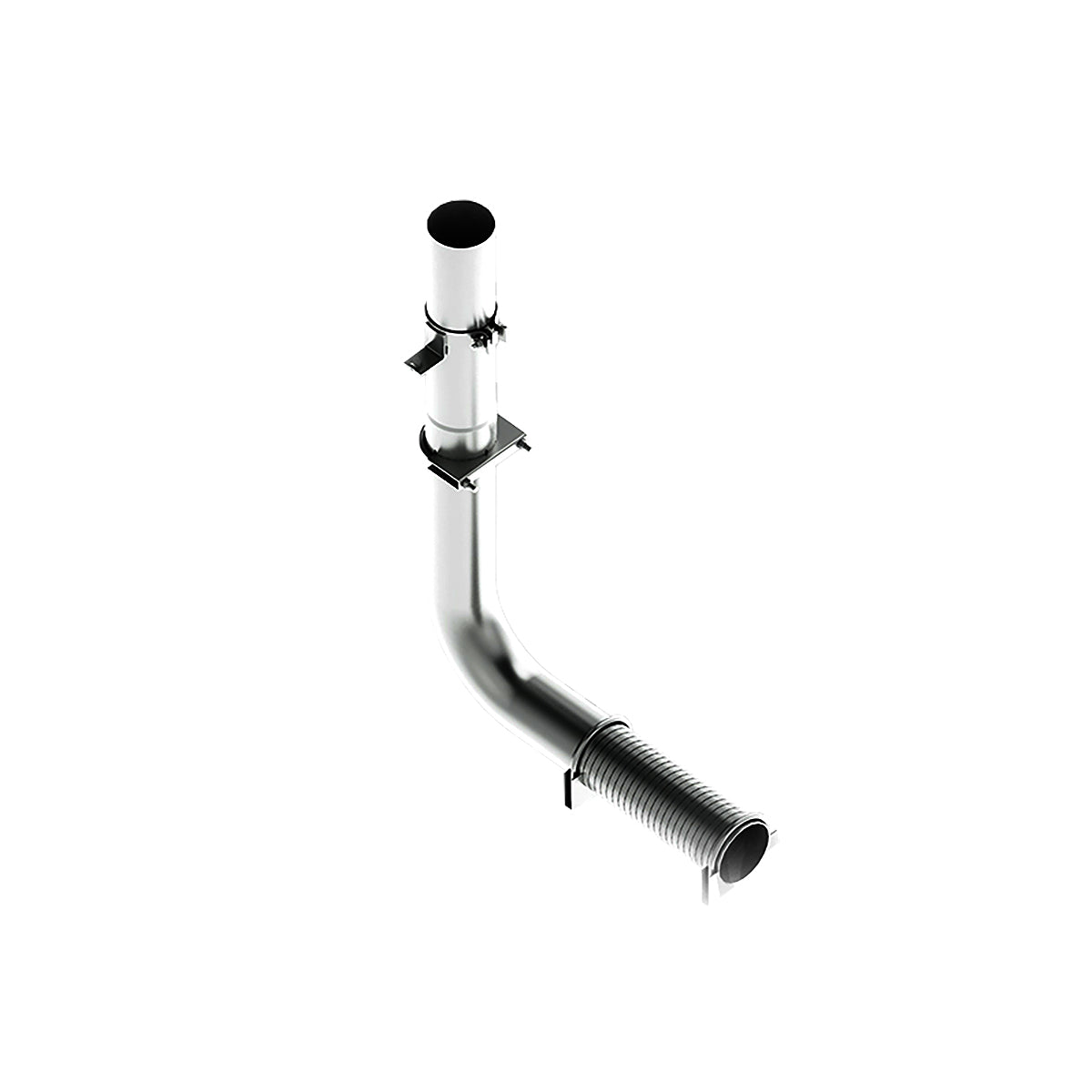 MBRP Aluminized Steel Full Size Pickup Single Stack mount kit. UT4001