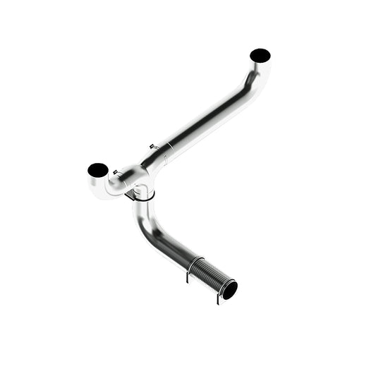 MBRP T409 Stainless Steel Full Size Pick-up Beds; T-Pipe Kit; 5 Smokers. UT5001