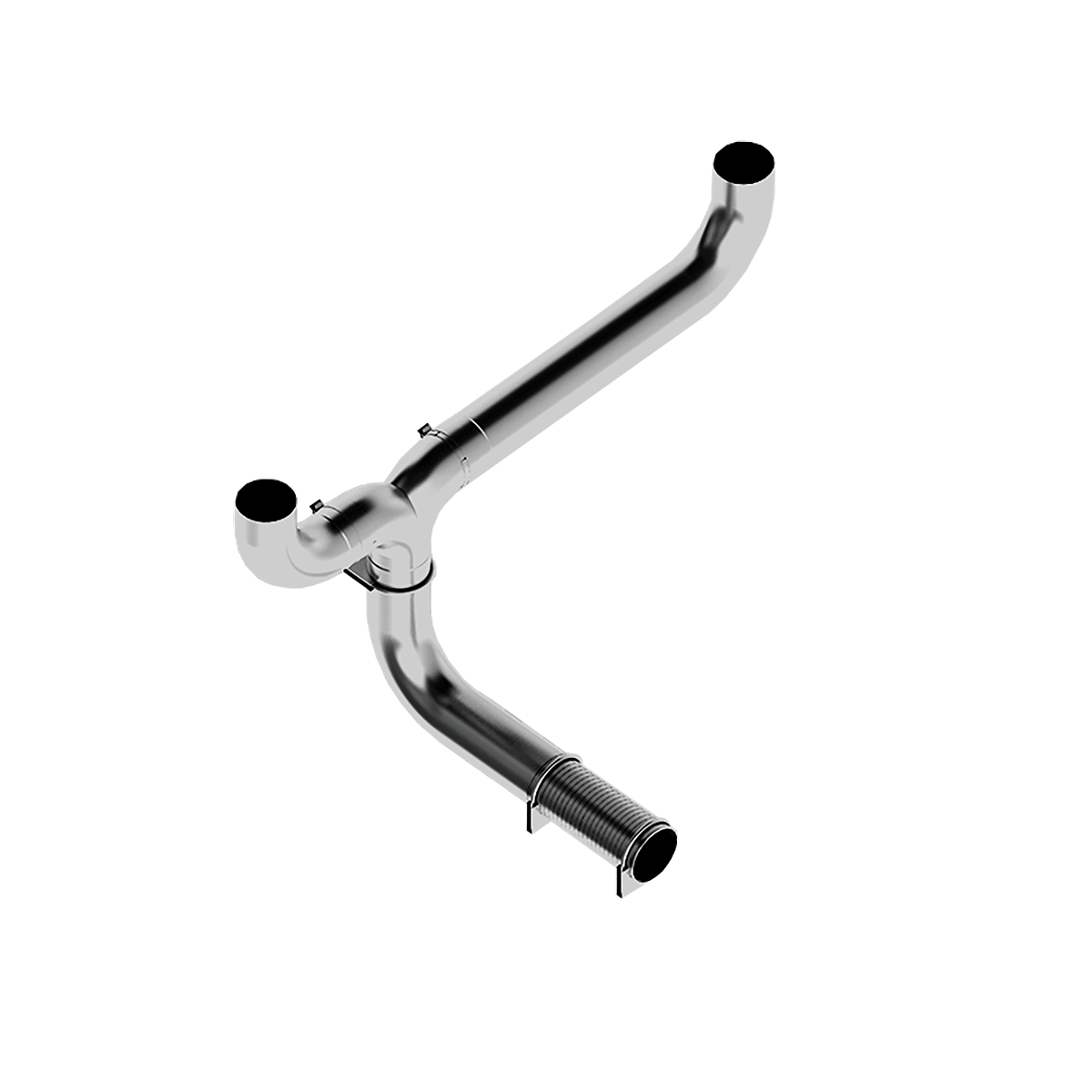 Full Size Pickup 5 Inch Exhaust Pipe T Pipe MBRP