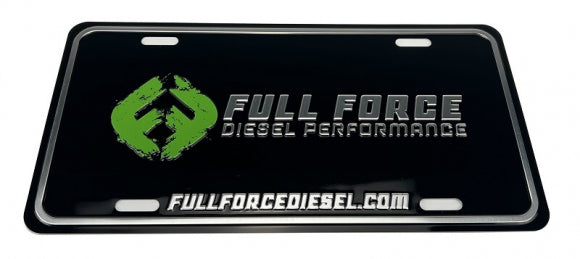 Full Force Diesel Vanity Plate