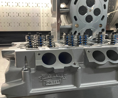 KDD ICON Series Aluminum O-Ringed 6.0 Cylinder Heads - Street Port