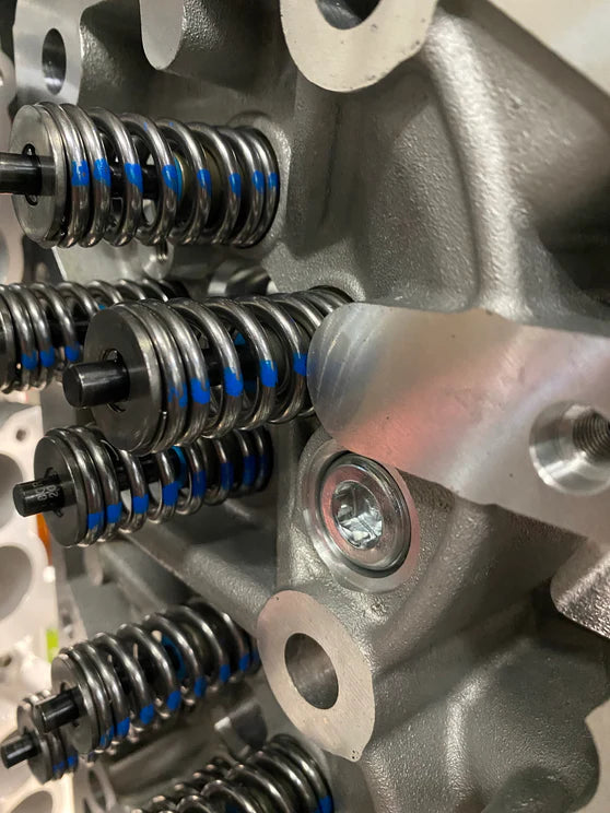 KDD ICON Series Aluminum 0-Ringed 6.4 Cylinder Heads - Street Port
