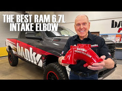 Monster-Ram Intake 13-18 RAM 3500-5500 Chassis Cab 6.7L Raw Banks Power