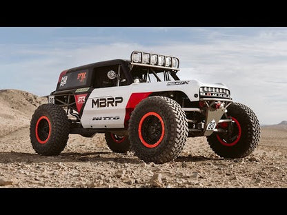 2019-Up Ram 2500 Black-Coated Bumper Light Mounting Bar MBRP