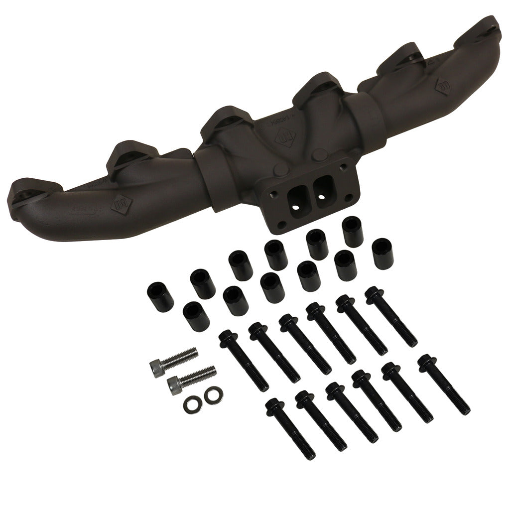 PULSE EXHAUST MANIFOLD STOCK/T3 DODGE 12-VALVE 5.9L CUMMINS 1988-1998